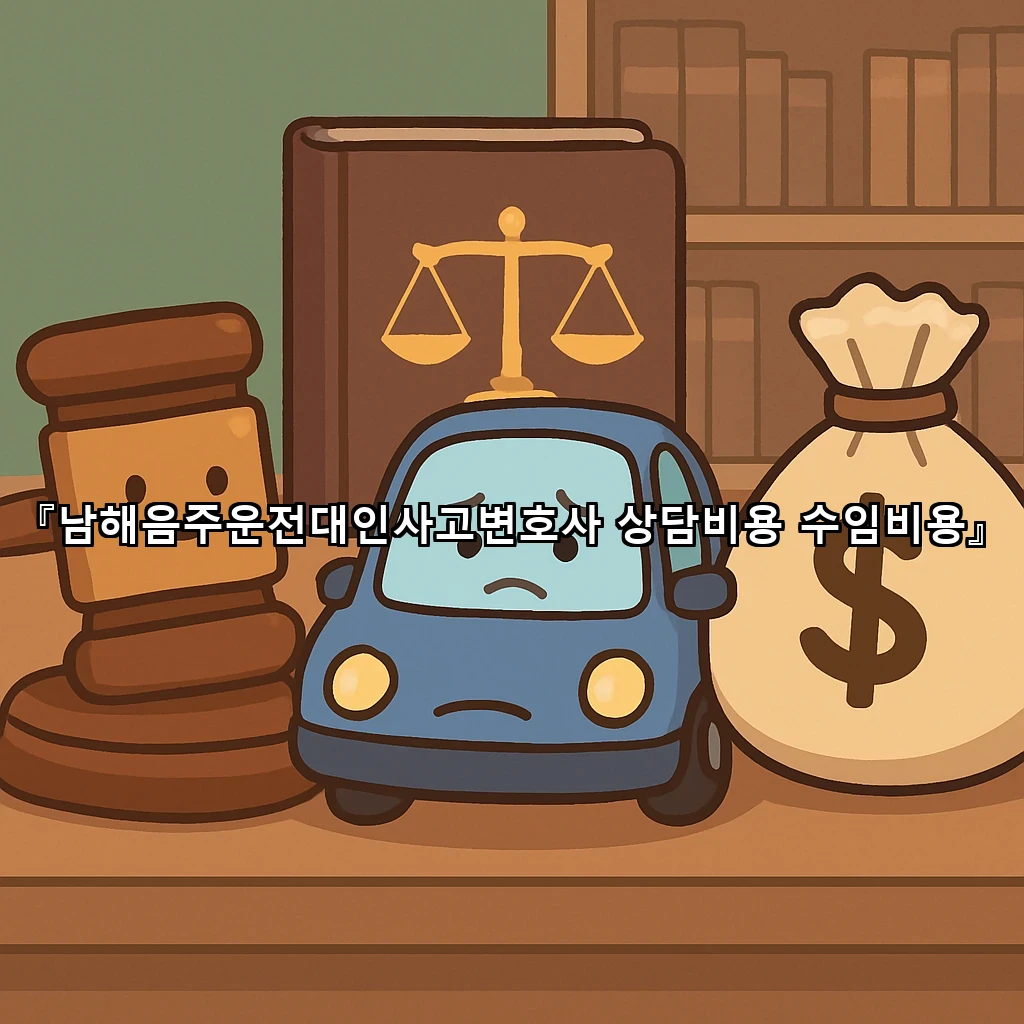 legal image 남해음주운전대인사고변호사 상담비용 수임비용 6549