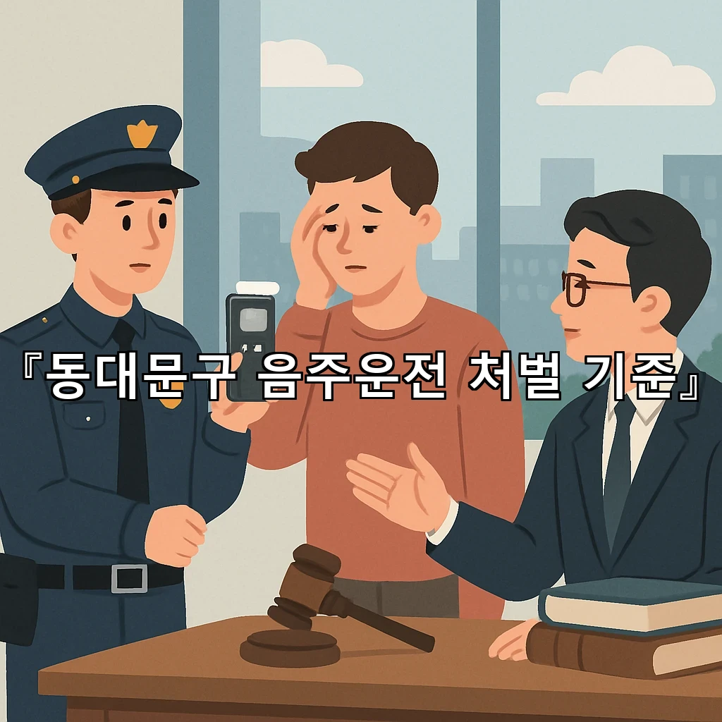 동대문구음주운전처벌기준 기록과 진술이 어긋날 때 살펴볼 부분들