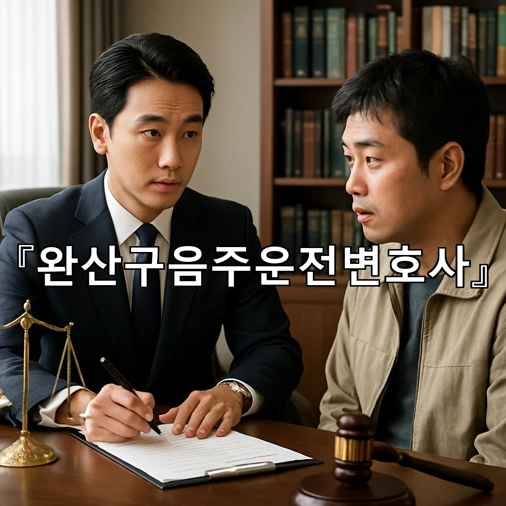완산구음주운전변호사 판단이 필요한 순간에 길을 찾는 방법은