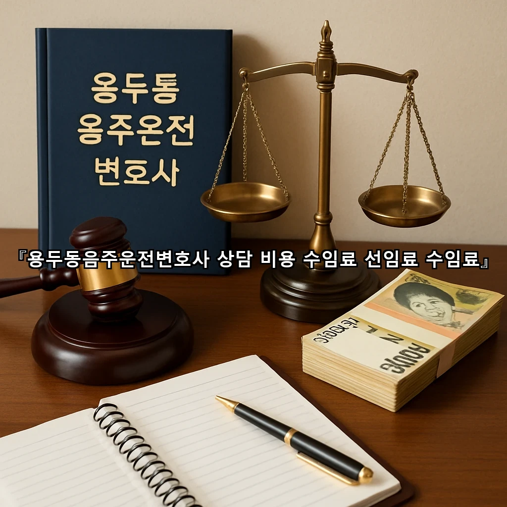 legal image 용두동음주운전변호사 상담 비용 수임료 선임료 수임료 6305