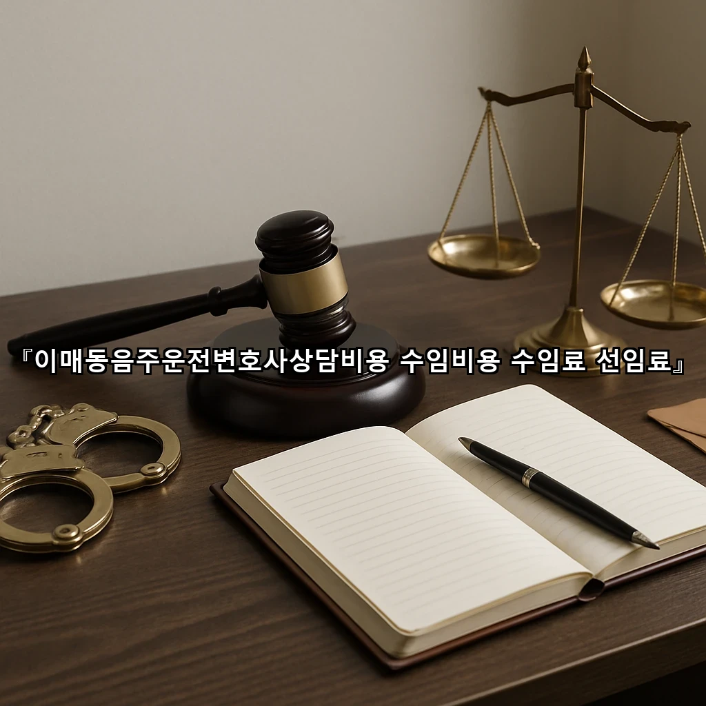 legal image 이매동음주운전변호사상담비용 수임비용 수임료 선임료 6662