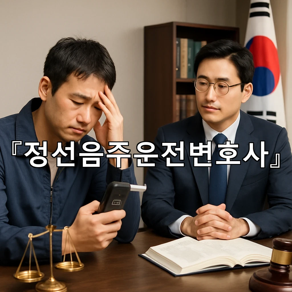 정선음주운전변호사 사건의 흐름을 읽는 판단이 중요한 이유