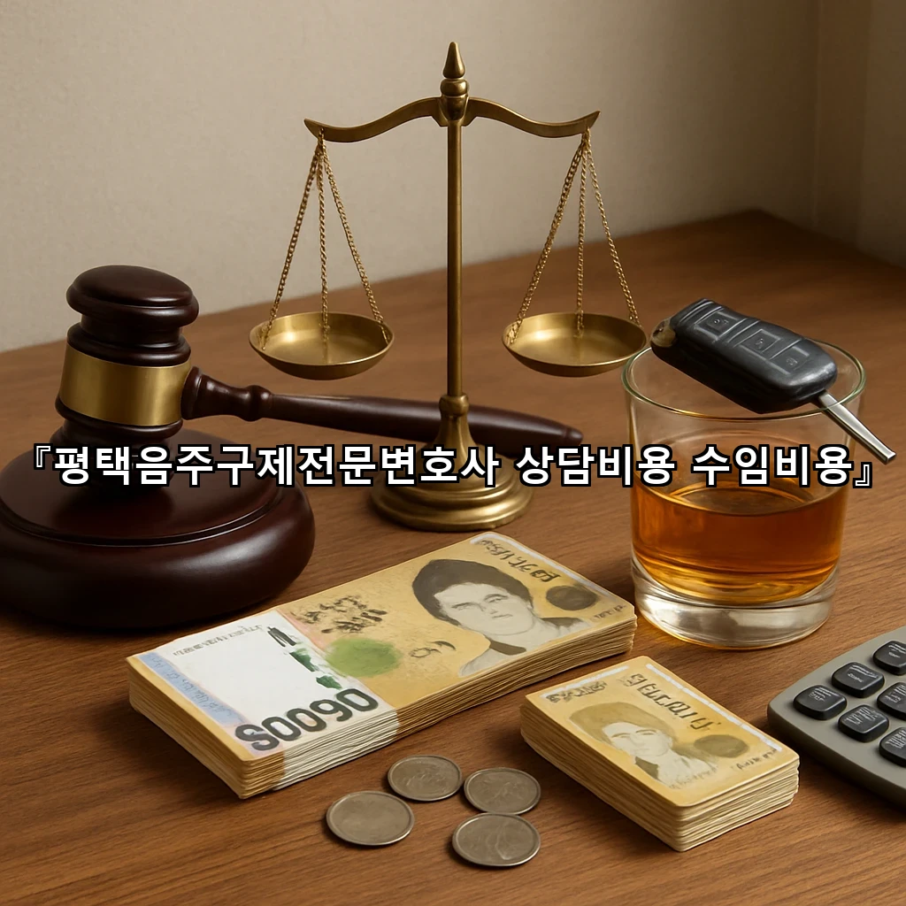 평택음주구제전문변호사상담비용수임비용을 이해하는 현실적인 방법들