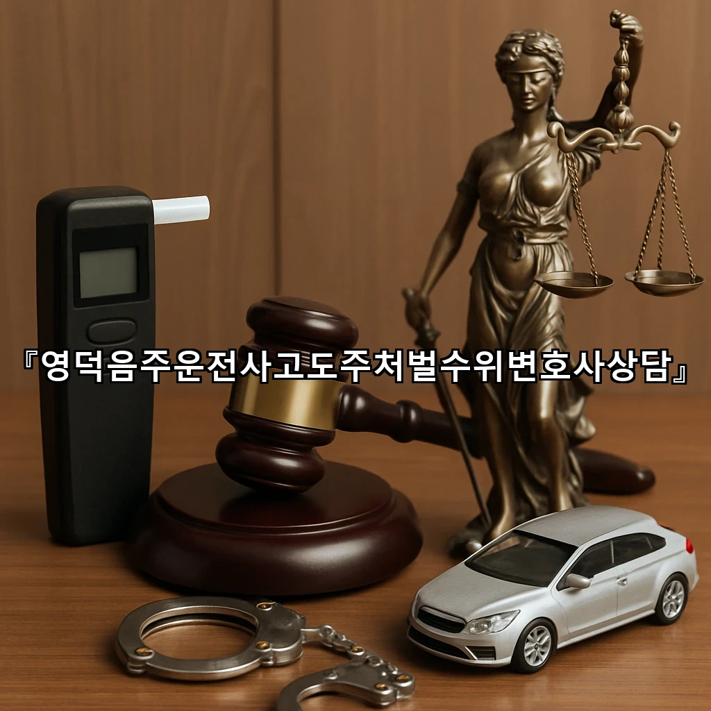 영덕음주운전사고도주처벌수위변호사상담
