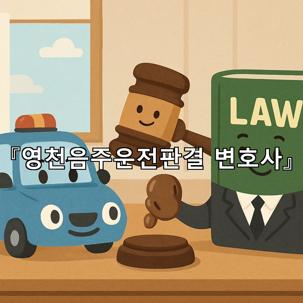 영천음주운전판결변호사 판결 흐름을 읽는 섬세한 전략 정리