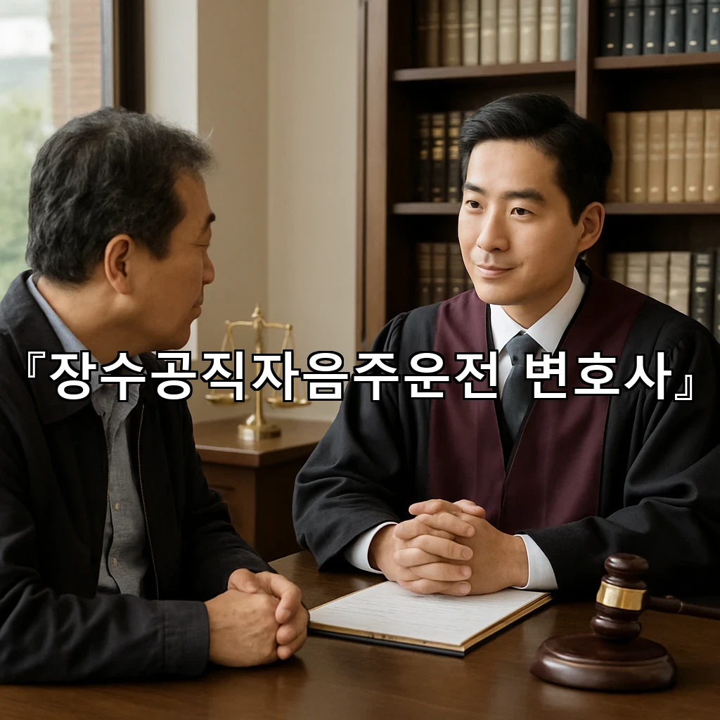 장수공직자음주운전변호사 조사 직후 준비가 흔들림을 줄이는 이유