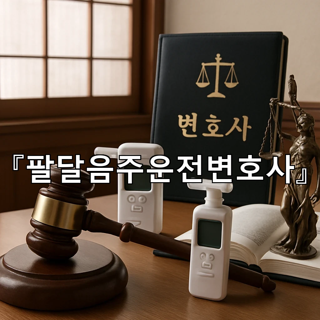 팔달음주운전변호사 초동 대응이 결과를 바꾸는 현장 정리
