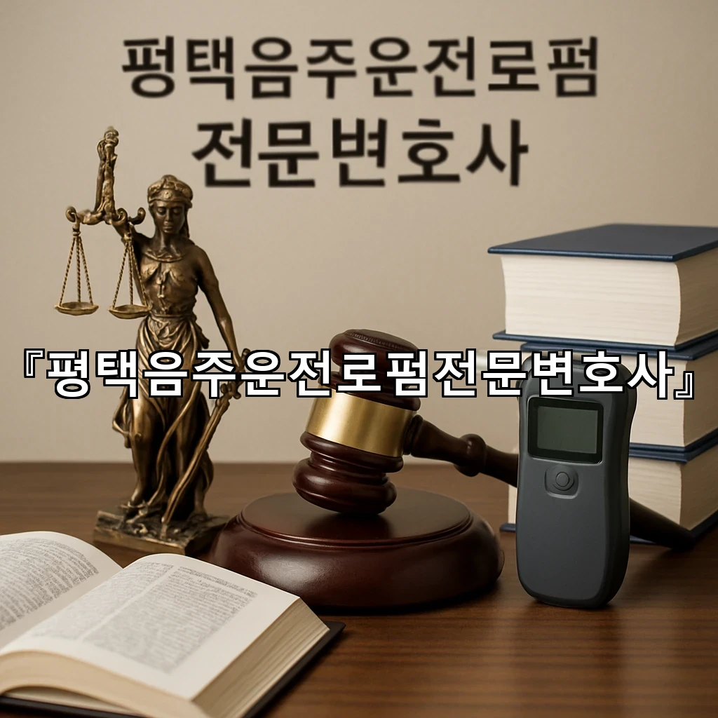 평택음주운전로펌전문변호사