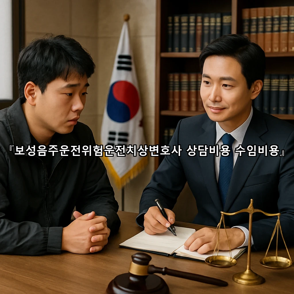 legal image 보성음주운전위험운전치상변호사 상담비용 수임비용 8737