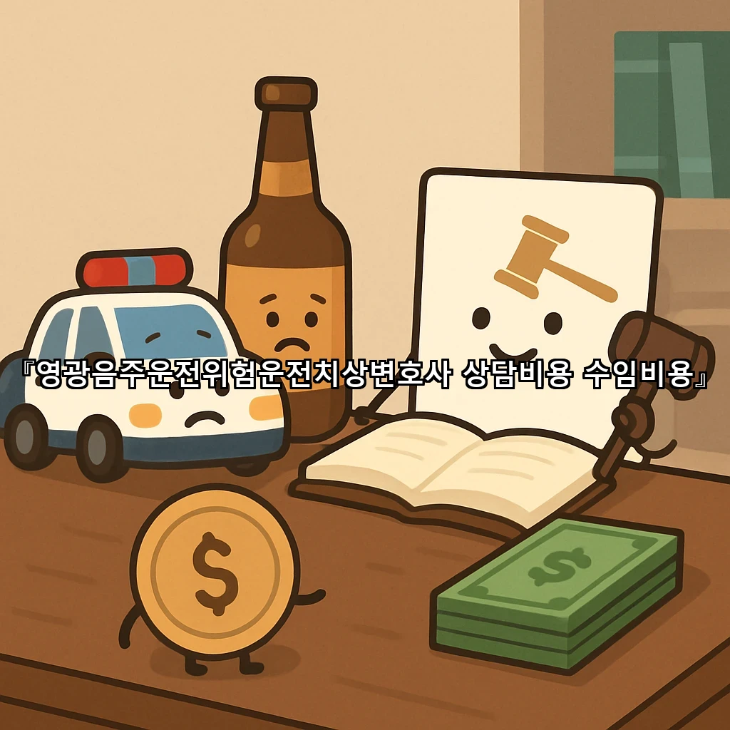 legal image 영광음주운전위험운전치상변호사 상담비용 수임비용 7557