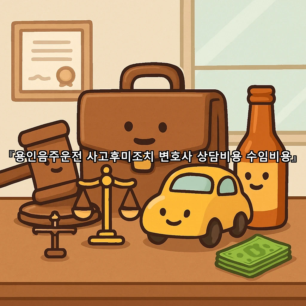 legal image 용인음주운전 사고후미조치 변호사 상담비용 수임비용 8667