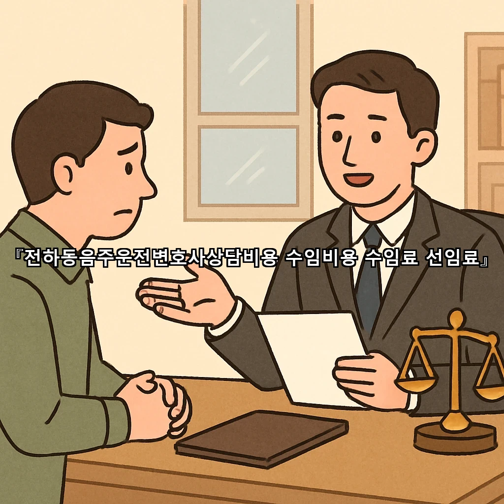 legal image 전하동음주운전변호사상담비용 수임비용 수임료 선임료 8840