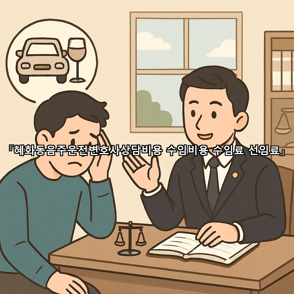 legal image 혜화동음주운전변호사상담비용 수임비용 수임료 선임료 7745