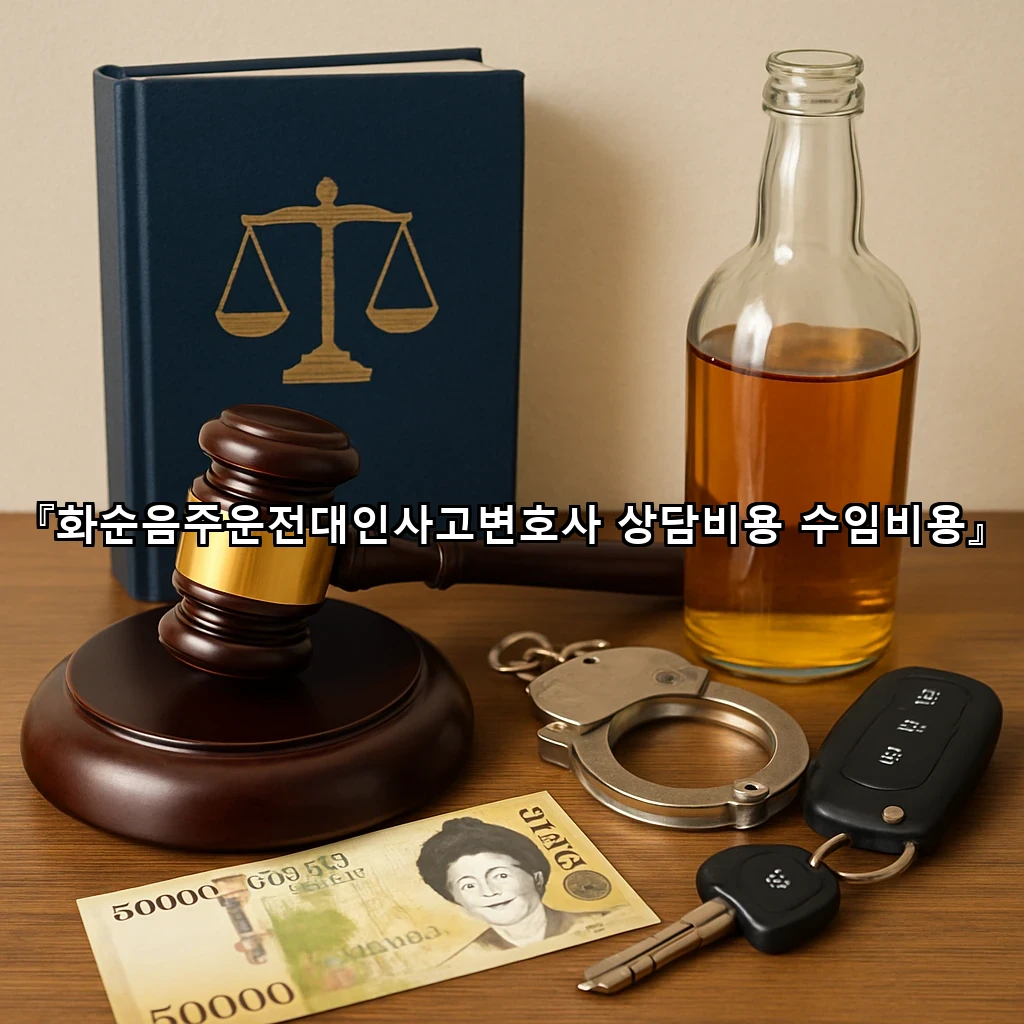 legal image 화순음주운전대인사고변호사 상담비용 수임비용 8618