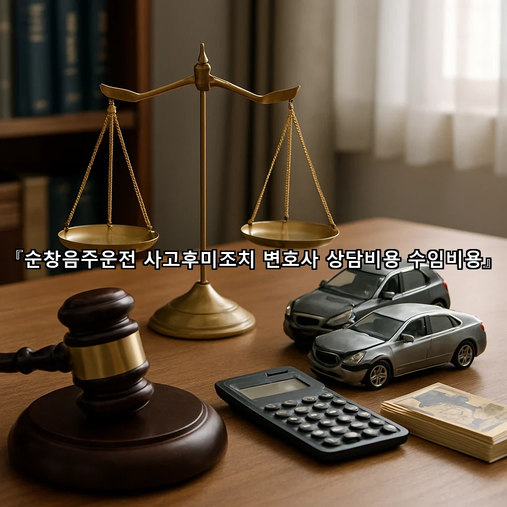 순창음주운전 사고후미조치 변호사 상담비용 수임비용