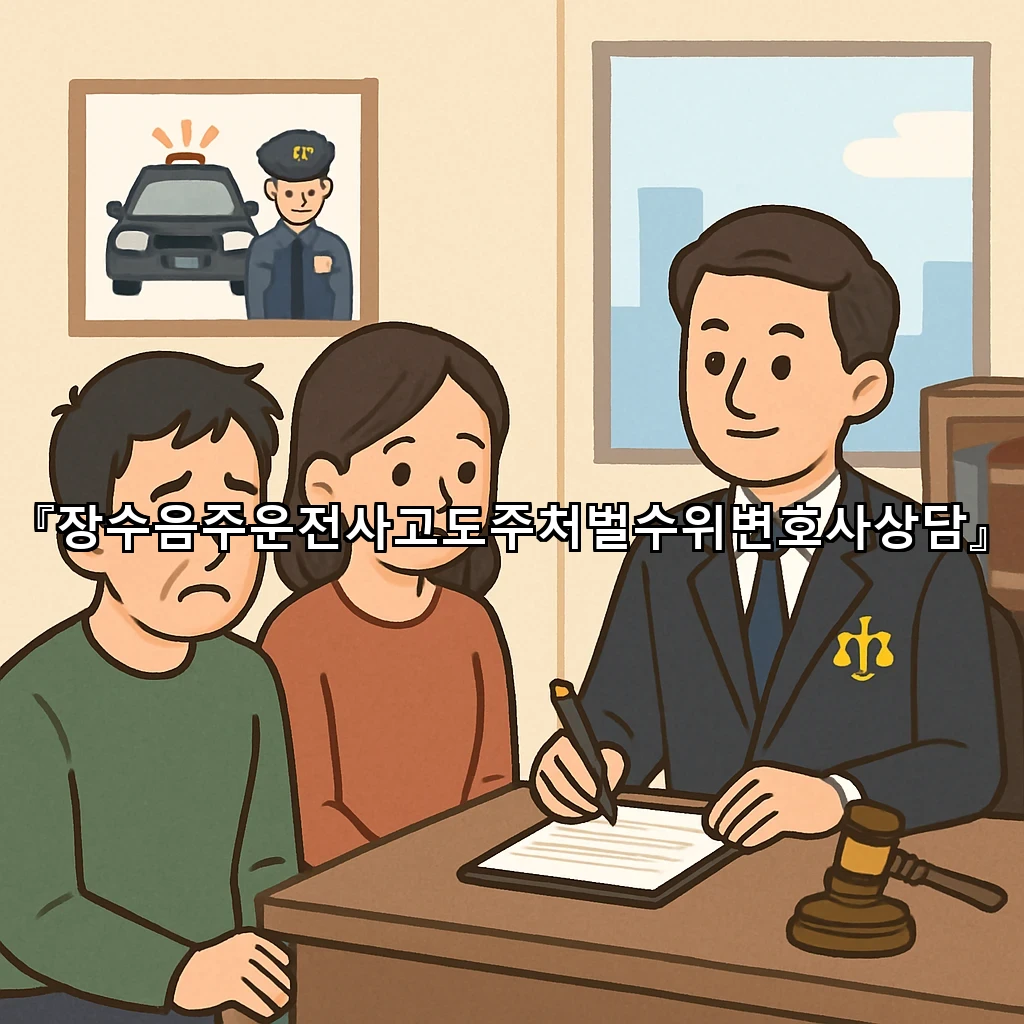 장수음주운전사고도주처벌수위변호사상담