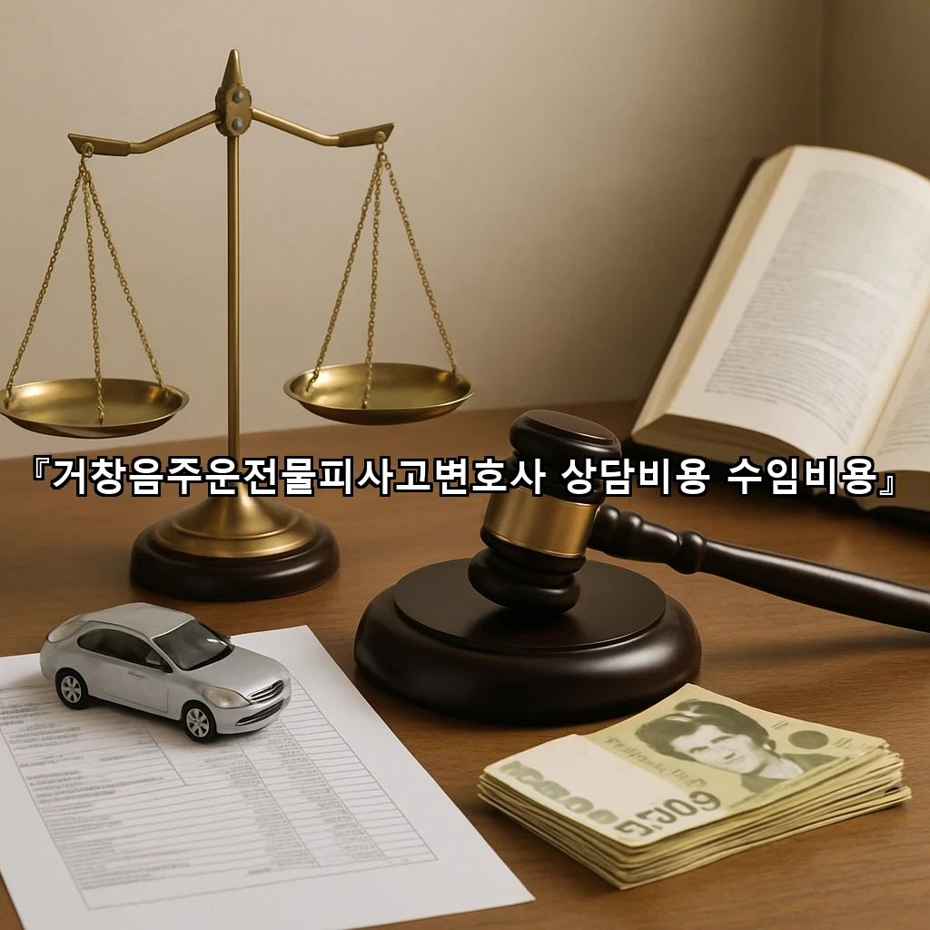 legal image 거창음주운전물피사고변호사 상담비용 수임비용 9613