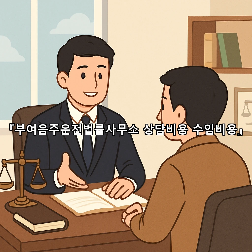 legal image 부여음주운전법률사무소 상담비용 수임비용 9845