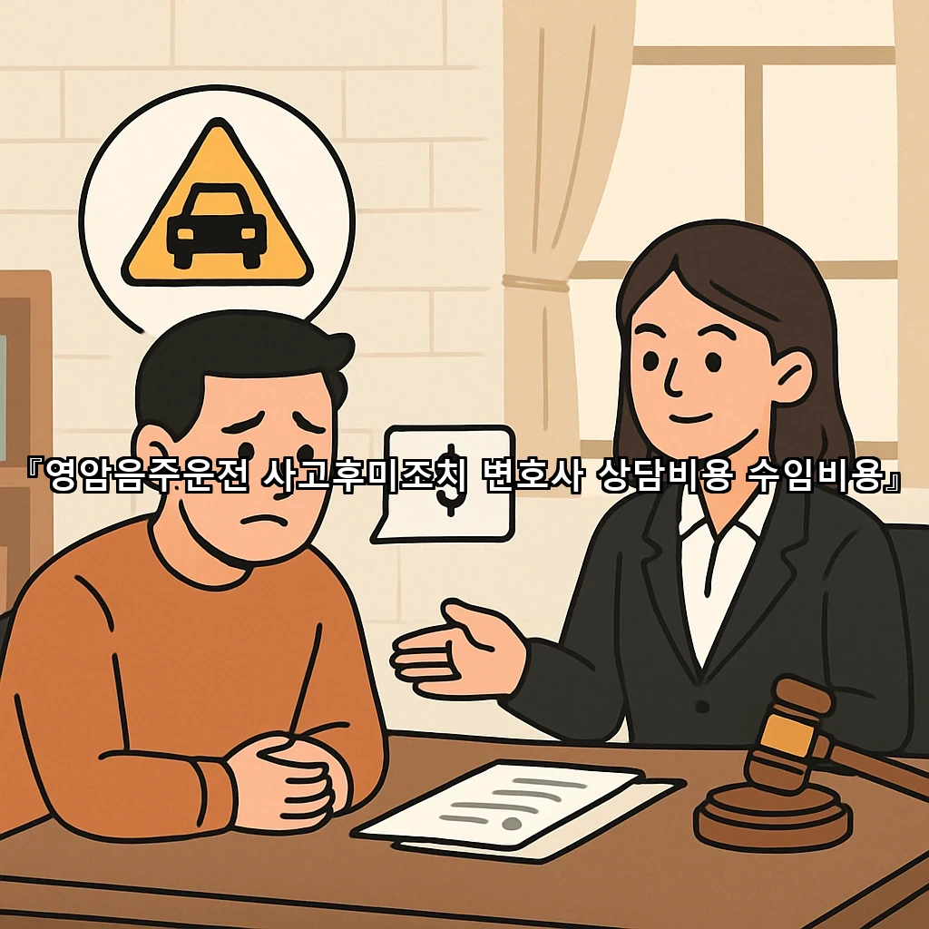 legal image 영암음주운전 사고후미조치 변호사 상담비용 수임비용 10767