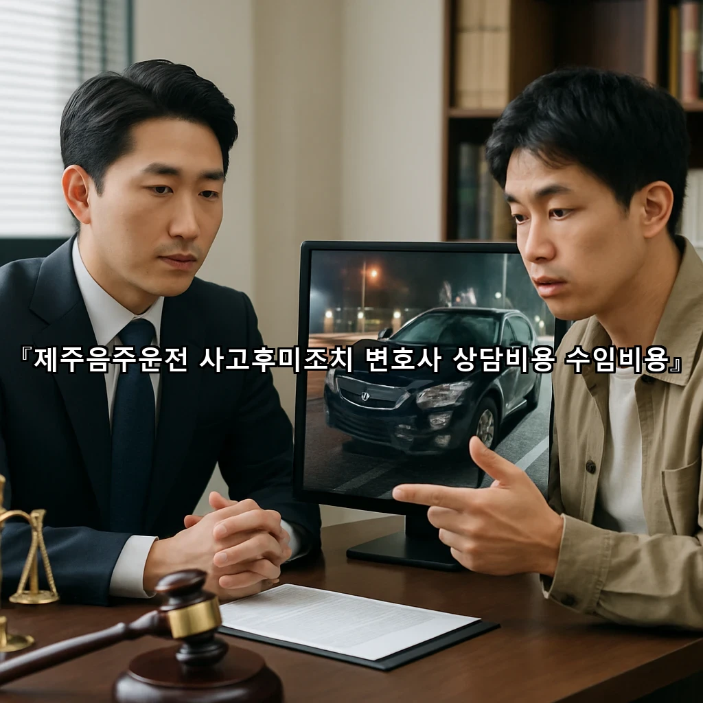 legal image 제주음주운전 사고후미조치 변호사 상담비용 수임비용 10837