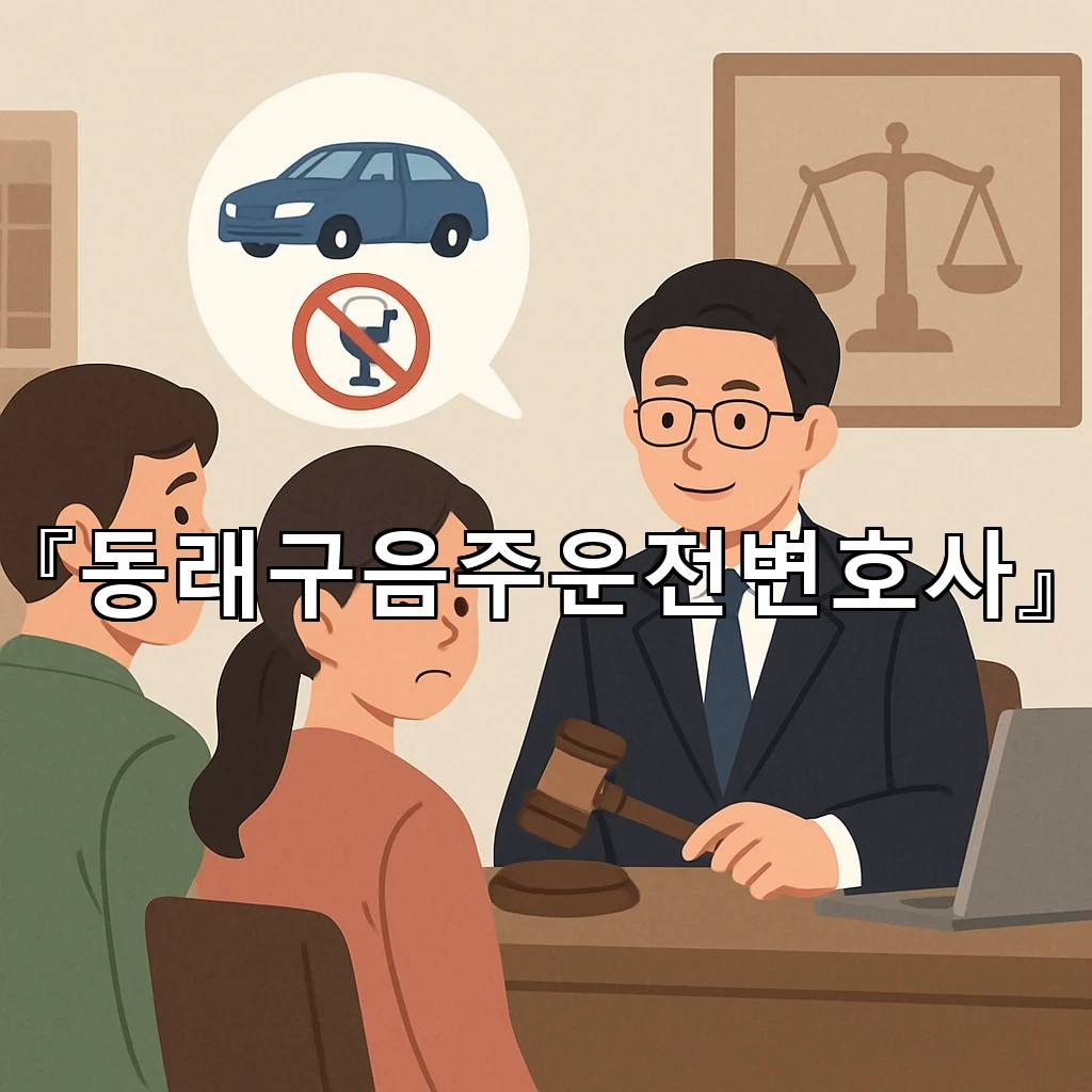 동래구음주운전변호사 첫 상담에서 확인할 절차와 준비사항 정리