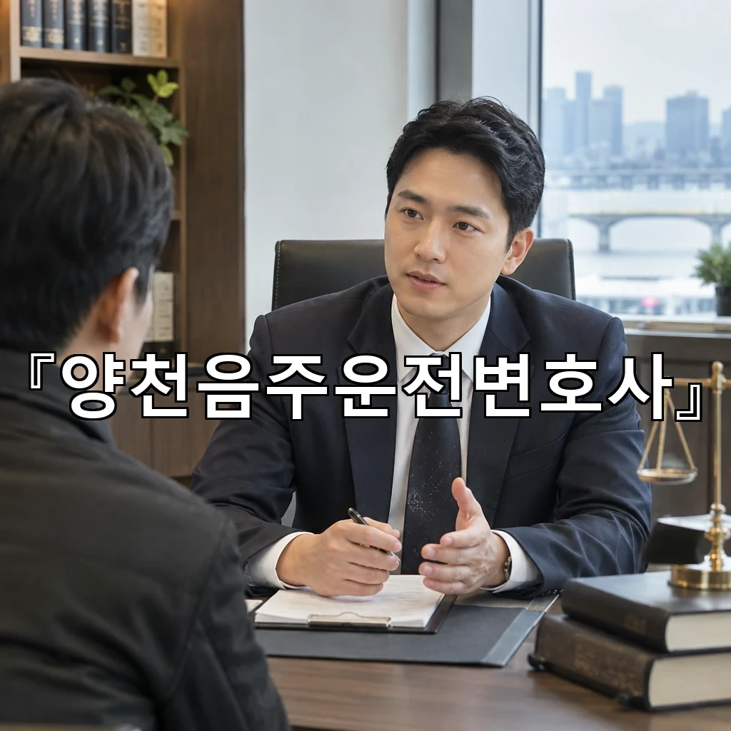 양천음주운전변호사 조사 통지 받았을 때 먼저 볼 항목들