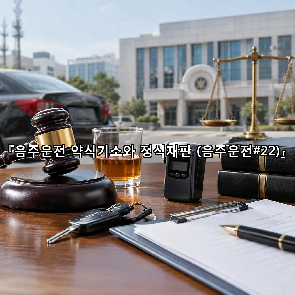 음주운전 약식기소와 정식재판 (음주운전#22)