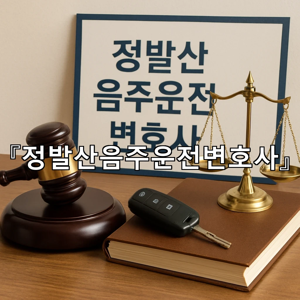 정발산음주운전변호사