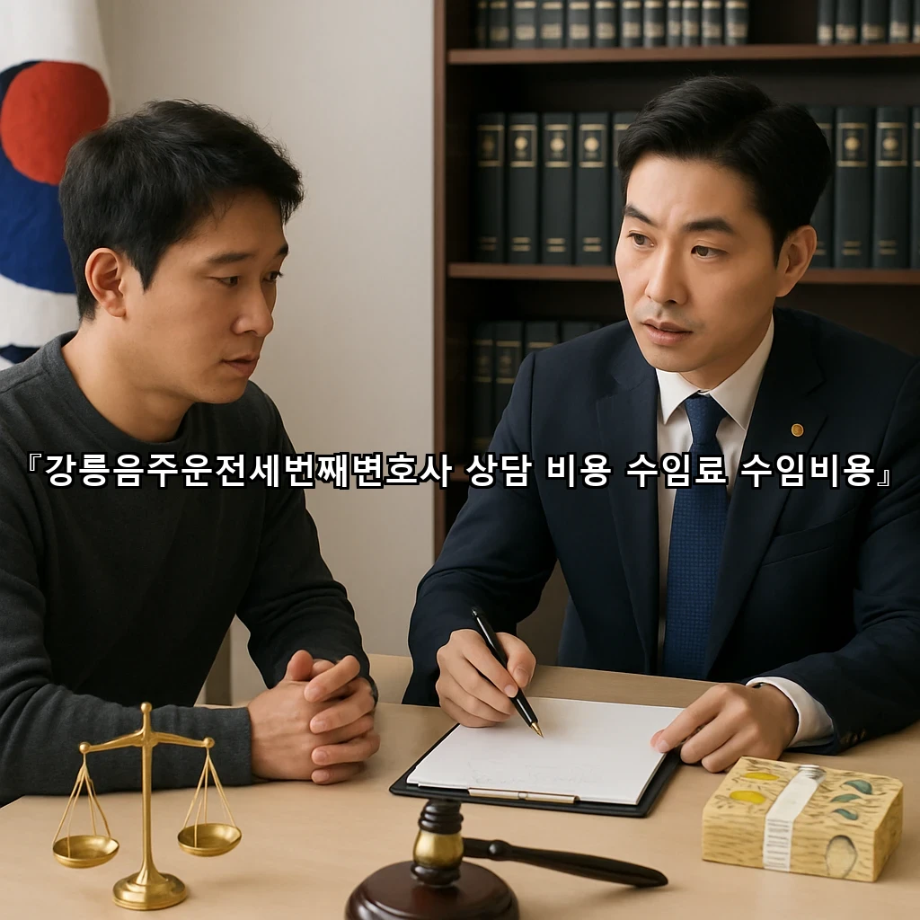 legal image 강릉음주운전세번째변호사 상담 비용 수임료 수임비용 11339