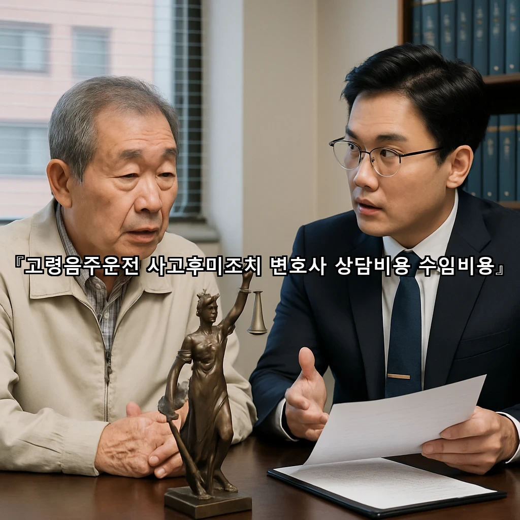 legal image 고령음주운전 사고후미조치 변호사 상담비용 수임비용 11225