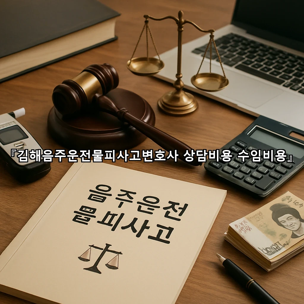 legal image 김해음주운전물피사고변호사 상담비용 수임비용 10916