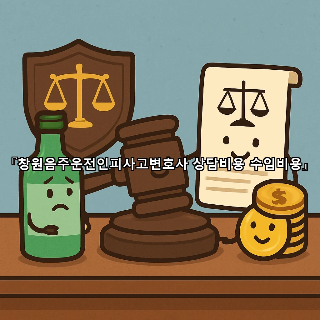 legal image 창원음주운전인피사고변호사 상담비용 수임비용 11308