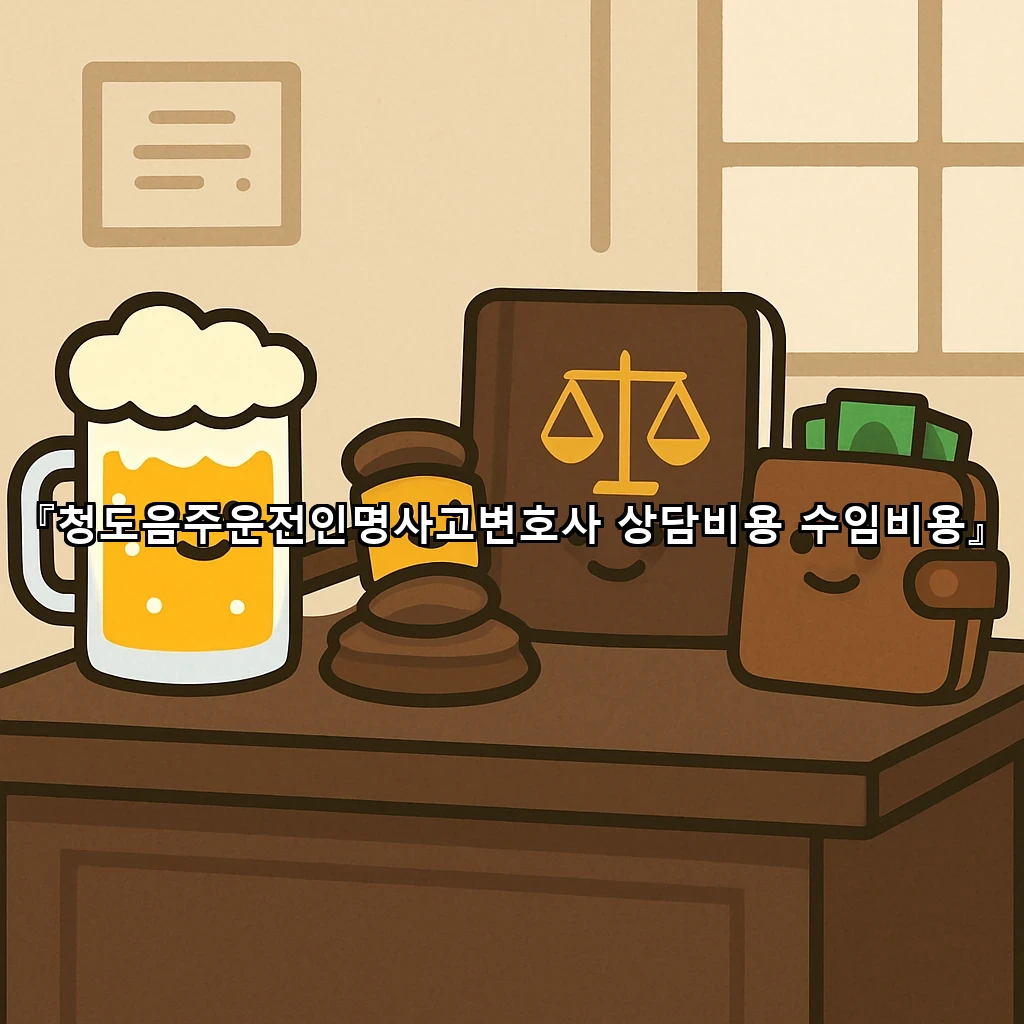 legal image 청도음주운전인명사고변호사 상담비용 수임비용 11049